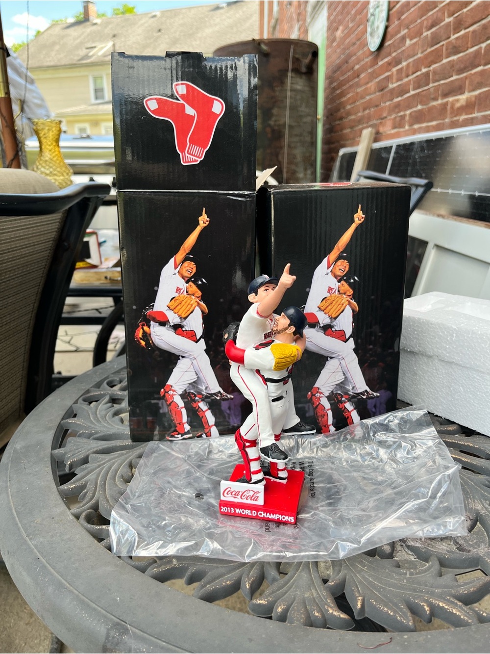 Boston Red Sox 2013 World Series Champs Bobble SGA Fenway Park